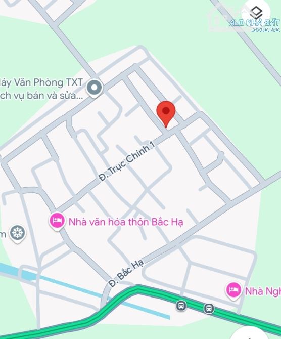 bán đất-Bắc Hạ - Quang Tiến - Sóc Sơn Diện tích: 78m( diện tích thực 96,8m) - 2