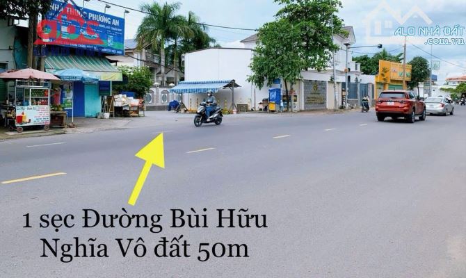 Bán đất View sông Đồng Nai, P Hoá An. Cách đường Bùi Hữu Nghĩa 50m Giá chỉ 2ty990 - 2