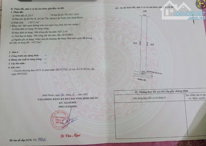 Gia Đình Cần Bán Gấp Lô Đất Làm Trang Trại - 2