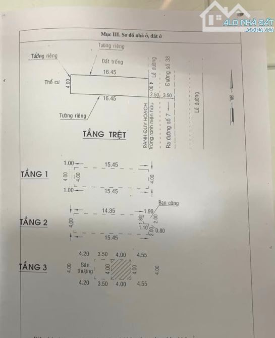 Bán nhà khu Tên Lửa, MT đường Số 38, DT 4 x 16.5m, 3.5 tấm, 7.5 tỷ (Tín Hưng). - 2