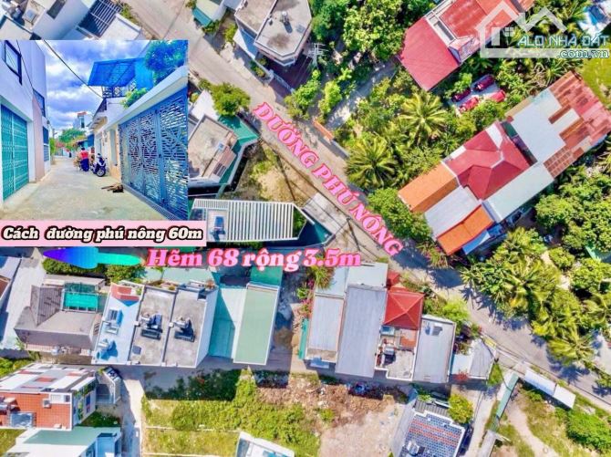 Bán đất Vĩnh Ngọc - hẻm 68 Phú Nông. Giá 1 tỷ 750 - 2