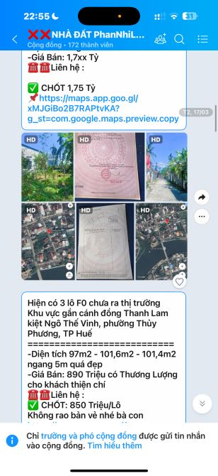 Mặt tiền Kinh Doanh 67m2 Bà Triệu, Huế giá rẻ 9.7 TỶ❌ - 2