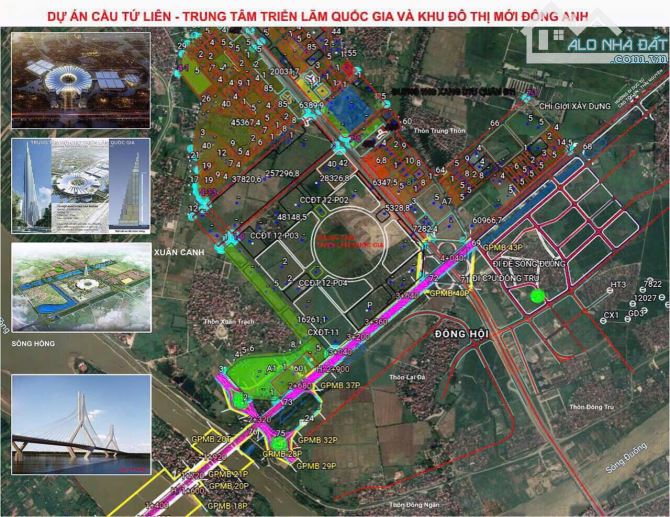Bán đất Du Nội Mai Lâm Đông Anh, 52m2, 4 tỉ ngõ ô tô thông, hàng xóm Vinhomes Cổ Loa - 2