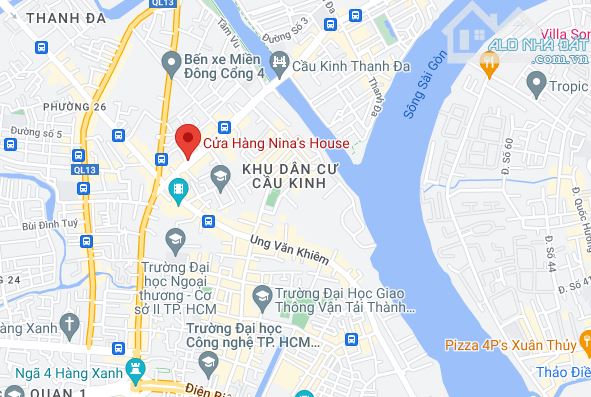 Bán nhà cấp 4 đường Xô Viết Nghệ Tĩnh & Ung Văn Khiêm, DT: 5x20m, GPXD hầm 7 tầng - 3