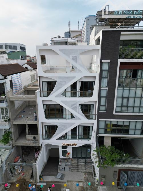 Bán tòa nhà CHDV cao cấp tại đường Nguyễn Gí Trí, Bình Thạnh, Hầm - 5 tầng. Tổng 23 phòng - 3