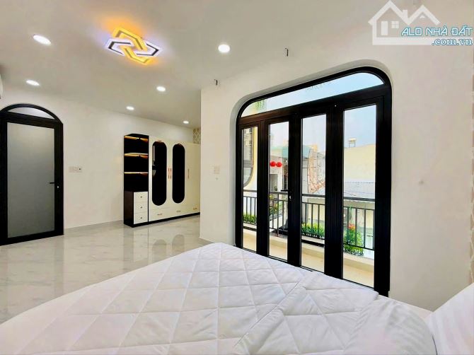 Nhà xây mới 4m*12m nở hậu 50m2. HXH trải nhựa 3m sạch đẹp. - 4