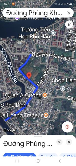 NHÀ MẶT TIỀN 2 TẦNG 215m ngang 8m PHÙNG KHẮC KHOAN, PHÚ HẬU, THÀNH PHỐ HUẾ - 5