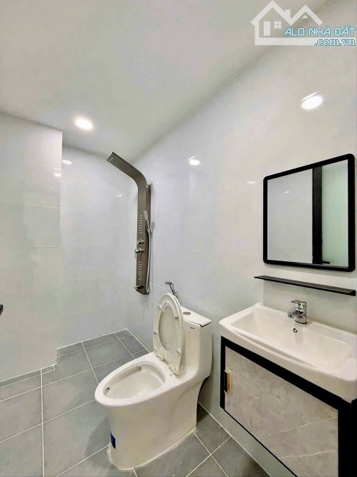 Nhà xây mới 4m*12m nở hậu 50m2. HXH trải nhựa 3m sạch đẹp. - 5