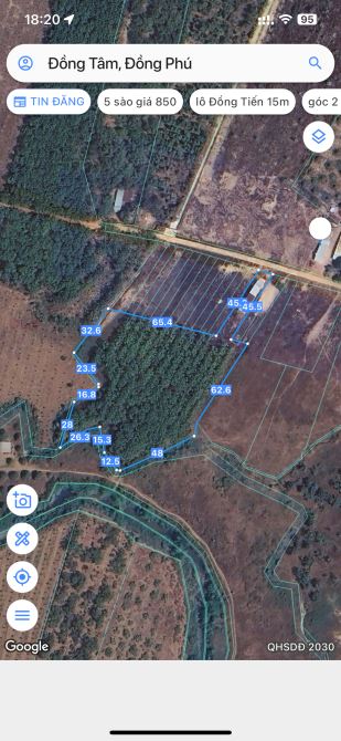 6300m2 đất có sẵn 100m tc có nhà cấp 4 trên đất giá 1.1 tỉ - 5