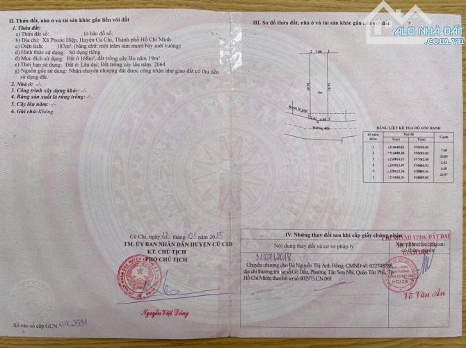 Căn nhà siêu rộng 187m2 cần bán ở đường Nguyễn Thị Nị , Phước Hiệp Sổ hồng riêng giá 685tr - 6