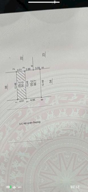 Bán lô đất 89m2, mặt vành đai 3.5, giá thương lượng tận gốc người bán, vị trí siêu đẹp - 2
