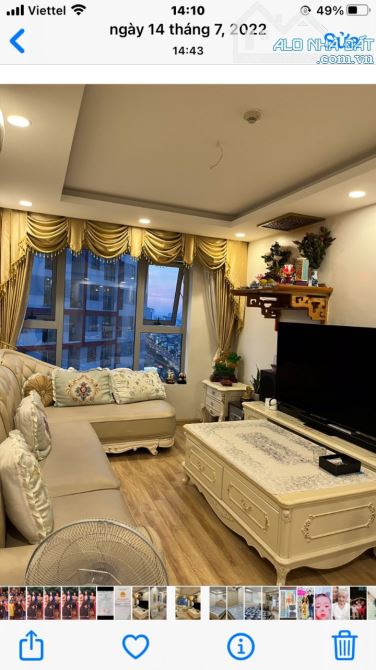 CH 81m - 2n2vs - 59tỷ chung cư F4 Trung Kính- Trần Kim Xuyến full nội thất, nhà đẹp ở ngay