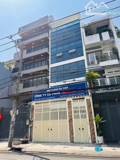 Mặt tiền Bùi Đình Túy,Quận Bình Thạnh.DT:8x25m. 6 tầng-thang máy. Giá 36,3 tỷ.HĐT:130tr/th