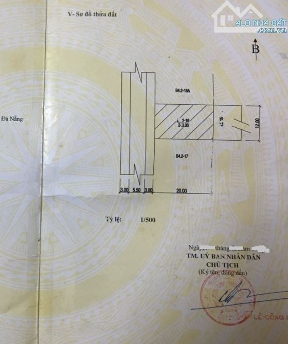 Đất đường PHƯỚC TRƯỜNG 2 - ngay sát biển - Gía đầu tư