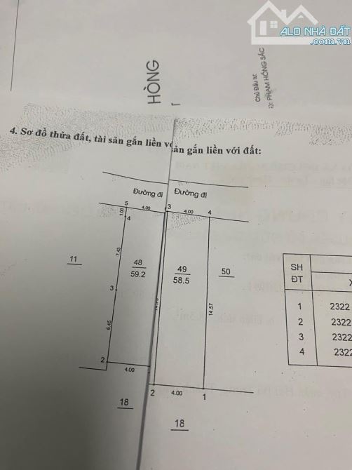 BÁN 2 MẢNH ĐẤT PHỐ DƯƠNG VĂN BÉ, 60M/1 MẢNH, MT 4M, NHỈNH 10 TỶ, NGÕ OTO VÀO NHÀ - 1