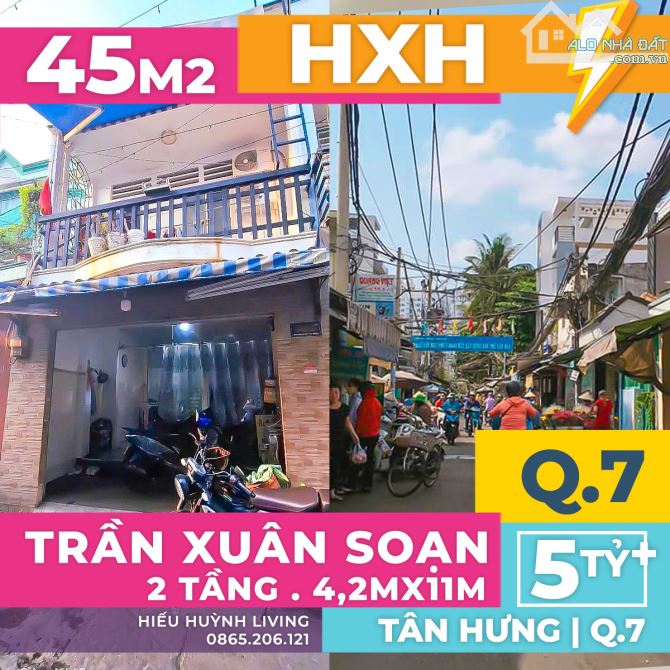 Q.7_HXH_45m2_2 TẦNG_NGAY CẦU NGUYỄN VĂN CỪ - 1