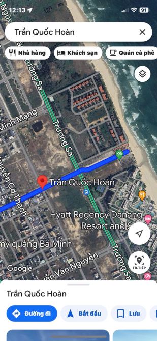 Hàng hiếm - đất biển Trần Quốc Hoàn -sát Bãi tắm Sơn Thuỷ - Chỉ 13.5 tỷ - 1