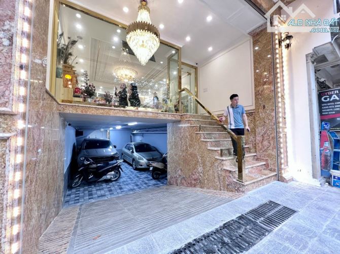 BÁN TOÀ VĂN PHÒNG 35 TỶ 70m 9 TẦNG MT 5,4m VỈA HÈ Ô TÔ TRÁNH KINH DOANH TÔ HIỆU CẦU GIẤY - 2