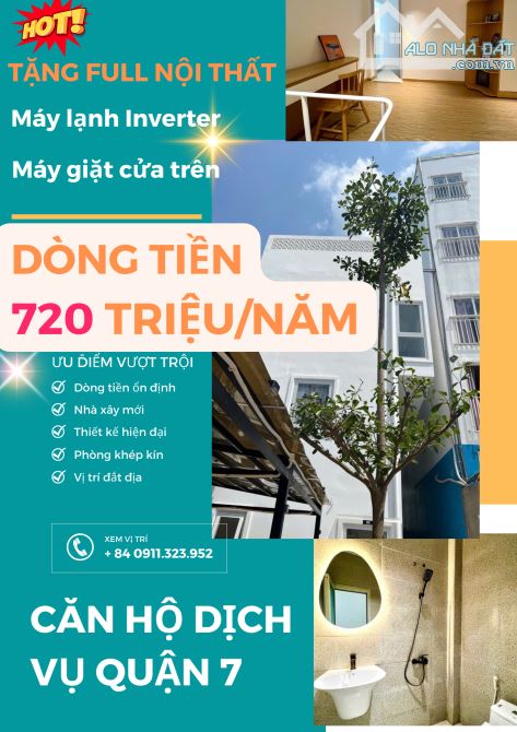 Danh sách nhà bán đang có sẵn dòng tiền cho thuê Tại Quận 7 - 2