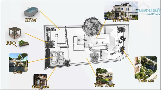 Bán Nhà Góc 3 Mặt Tiền Compound Thiên Tuế-Thảo Điền Khung Viên 400m2 Nhà Nội Thất cao cấp - 2