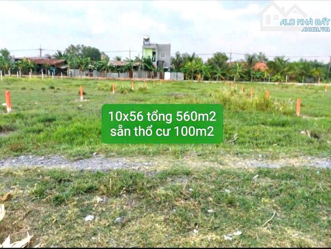 🔥Hạ 500 Triệu - Đất 560m2 Thổ Cư bán 2,1 Tỷ, đường ô Tô cách Tỉnh Lộ 2 chỉ 100m gần Chợ - 2