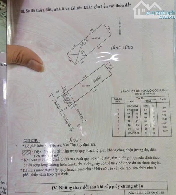 BÁN NHÀ HẺM VIP 348 HOÀNG VĂN THỤ 4,5❌18 NGAY CÔNG AN QUẬN TÂN BÌNH SÁT ÚT TỊCH CHỈ 12 TỶ - 2