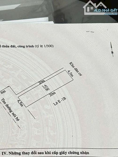 Vô địch trong tầm giá , cần bán nhanh lô đất 90m ngang 4.5m phố tô vũ văn cao - 2