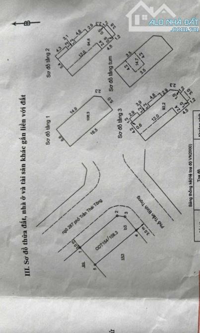 BÁN BIỆT THỰ LÔ GÓC TRẦN HƯNG ĐẠO ,TRẦN PHÚ ,TP THÁI BÌNH DT 108m 4 TẦNG GIÁ THOẢ THUẬN - 2