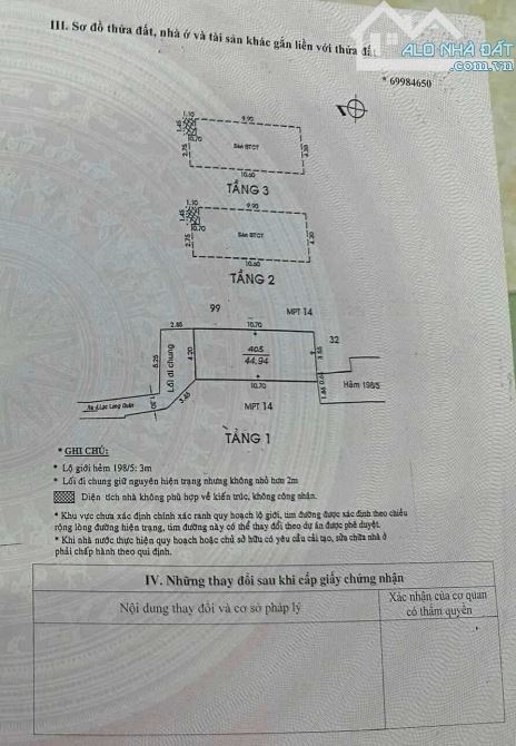 HẺM Ô TÔ -Tân Bình , LẠC LONG QUÂN- 7 tỷ nhỉnh  73m2 sổ vuông vức - 3