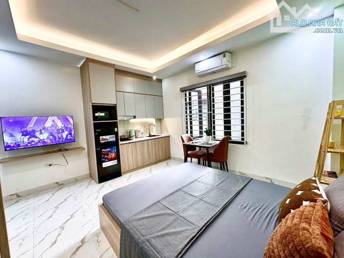 Cho Thuê CCMN Ngõ 167 Thuỵ Khuê Tây Hồ 30m2 Studio Ban Công Cửa Sổ Thang Máy Giặt Riêng - 8