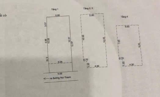 Bán nhà 4 tầng đẹp Núi Thành Hò Cường Bắc Hải Châu