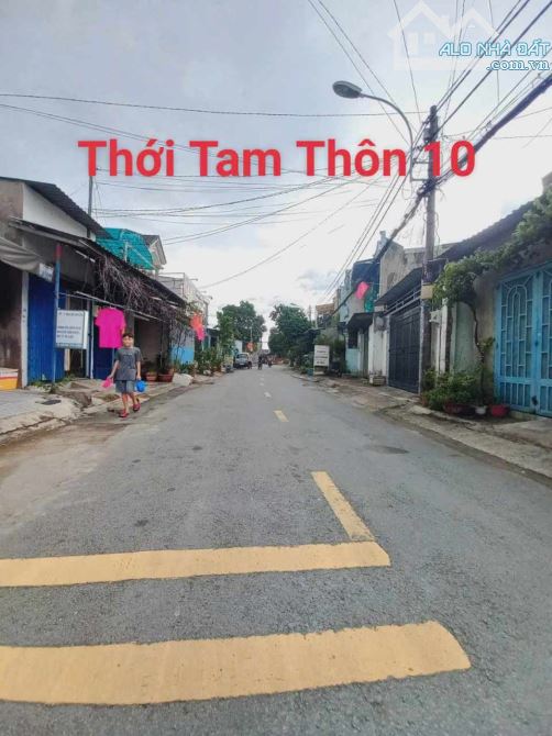 BÁN NHÀ SÁT MẶT TIỀN ĐẶNG THÚC VỊNH HẺM XE HƠI RA VÀO THOẢI MÁI - BÁN ĐẤT TẶNG NHÀ - 10