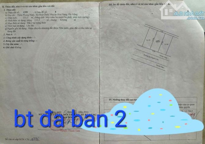 📌📌📌Làm việc trực tiếp!!! Chào bán lô đất đường Đá Bàn 2 xã Hòa Châu giá rẻ 🔥 - 1