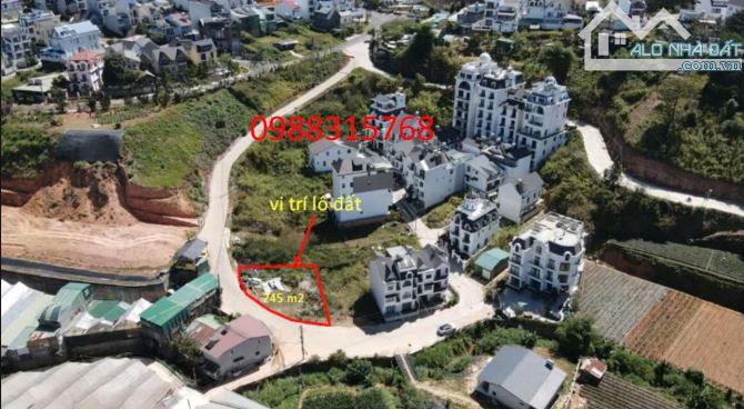 cần bán nhanh lô đất khu biệt thự An Sơn Phường 4 TP Đà Lạt giá rẻ hơn thị - 2