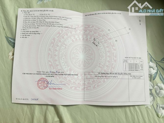 Chỉ 168tr - Lô Đất Sát Thị Trấn Khánh Vĩnh - Sổ Hồng Sẵn - 3