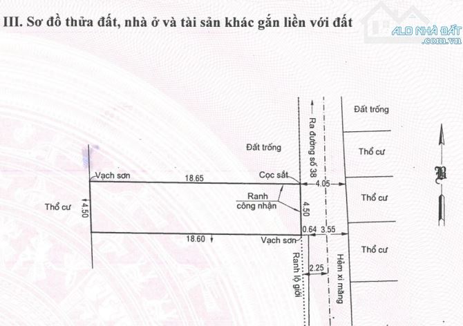 Bán lô đất đường số 38 Phường Hiệp Bình Chánh - TP Thủ Đức - 3