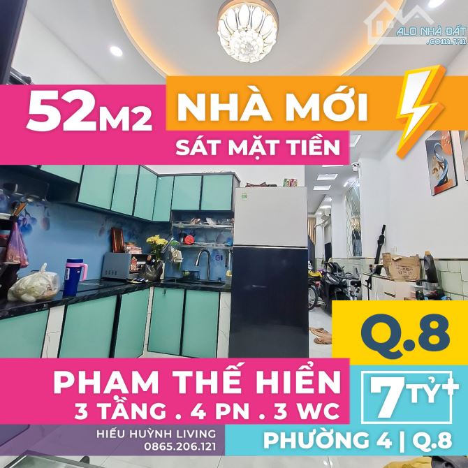 Q.8_P.4_52M2 PHẠM THẾ HIỂN _ SÁT MT _ NHỈNH 7 ĐỒNG