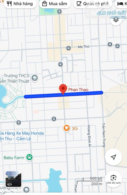 Chủ bán đất đường 10.5m Phan Thao, Hòa Xuân - Sát Hoàng Đình Ái - DT: 100m2, Giá 4.35 TỶ