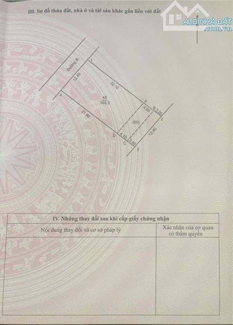 Bán đất kim đái 1 – Sơn Tây 360m2 xây biệt thự hoặc giữ tiền, tăng trưởng tốt