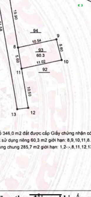 60m tân xã - thạch thất chủ cắt lỗ - Hà nội