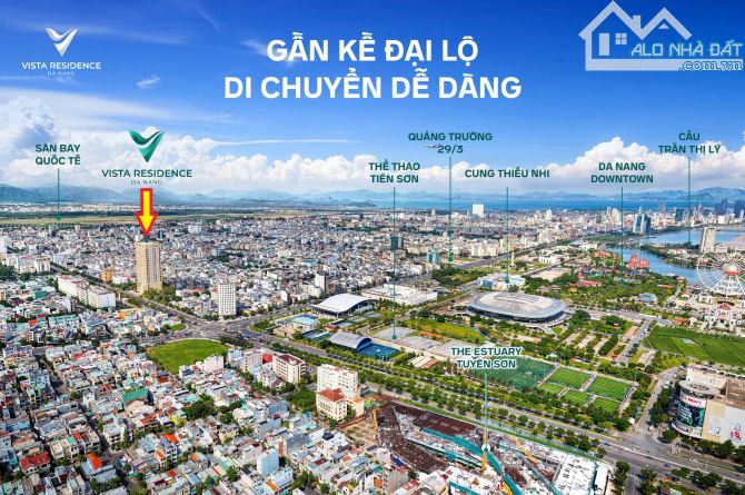 Mở bán tòa chung cư cao cấp trung tâm Quận Hải Châu. view sông và Pháo Hoa. Chiết khấu 9% - 1