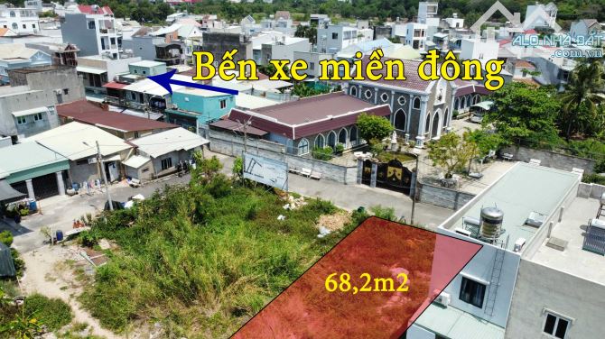 🔥🔥Đất rộng 68,2m2 (Thổ cư hết)  Liền ngay bến xe Miền Đông và Metro, Khu Đông Dân của Q9 - 1