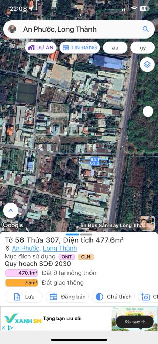 Bán lô đất mặt tiền lê duẩn an phước giá mềm - 1