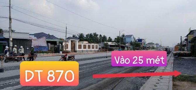 Cần bán Lô đất 2.400 tặng căn BIỆT THỰ SANG TRỌNG sát DT 870 dẫn Cầu Rạch miễu2.TG - 2