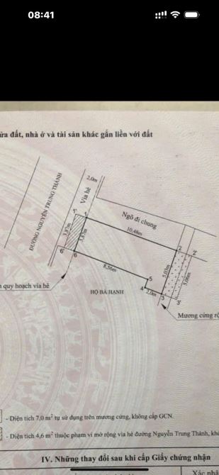 Bán lô góc mặt chợ 208, Nguyễn Trung Thành, Hùng Vương, Hồng Bàng, kinh doanh buôn bán tốt - 2