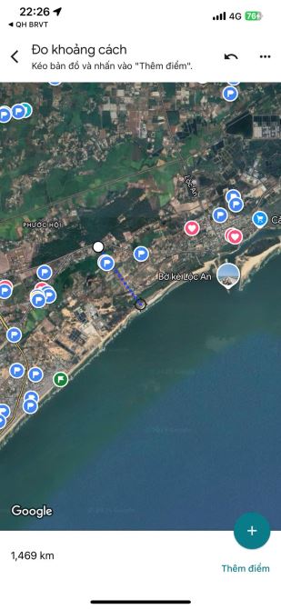 PHƯỚC HỘI NHA ANH CHỊ : CÁCH ĐƯỜNG VŨNG TÀU BÌNH CHÂU CHỈ 50 m  dt 100 m full thổ cư    🍀 - 2