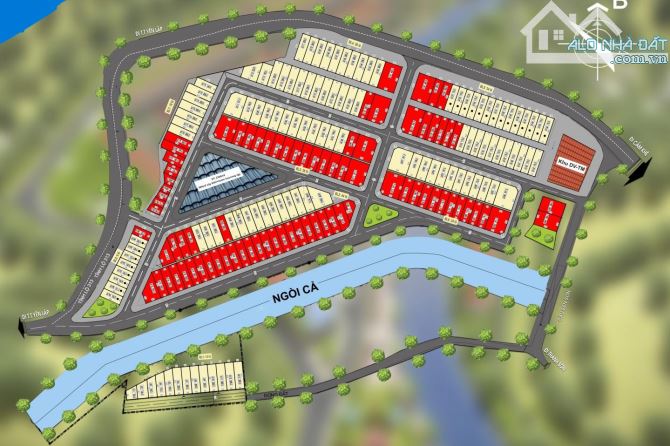 Bán Đát KĐT Bến Sơn Yên Lập 126m x 6.5m Lô Góc Ô Tô chỉ 3.3 Tỷ. - 3