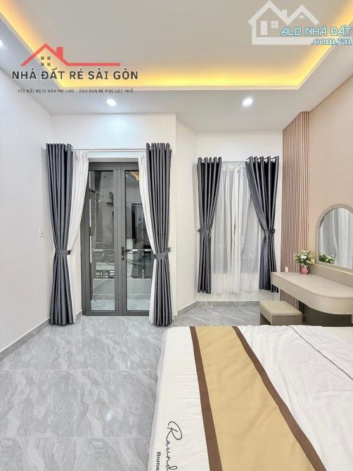 HẺM 6M XE TẢI TRẦN THỊ TRỌNG - GẦN SIÊU THỊ - NHÀ MỚI 3 TẦNG -  GIÁ 6 TỶ XXX - 4