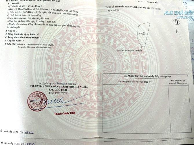 3 sào view hồ cực rẻ + tuyệt đẹp + chủ hỗ trợ lên thổ cư tại Gia Nghĩa Đắk Nông - 4