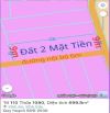 Cần bán mảnh đất 2 mặt tiền quy hoạch đất ở Đô Thị tại khu phố 2 thị trấn Vĩnh An